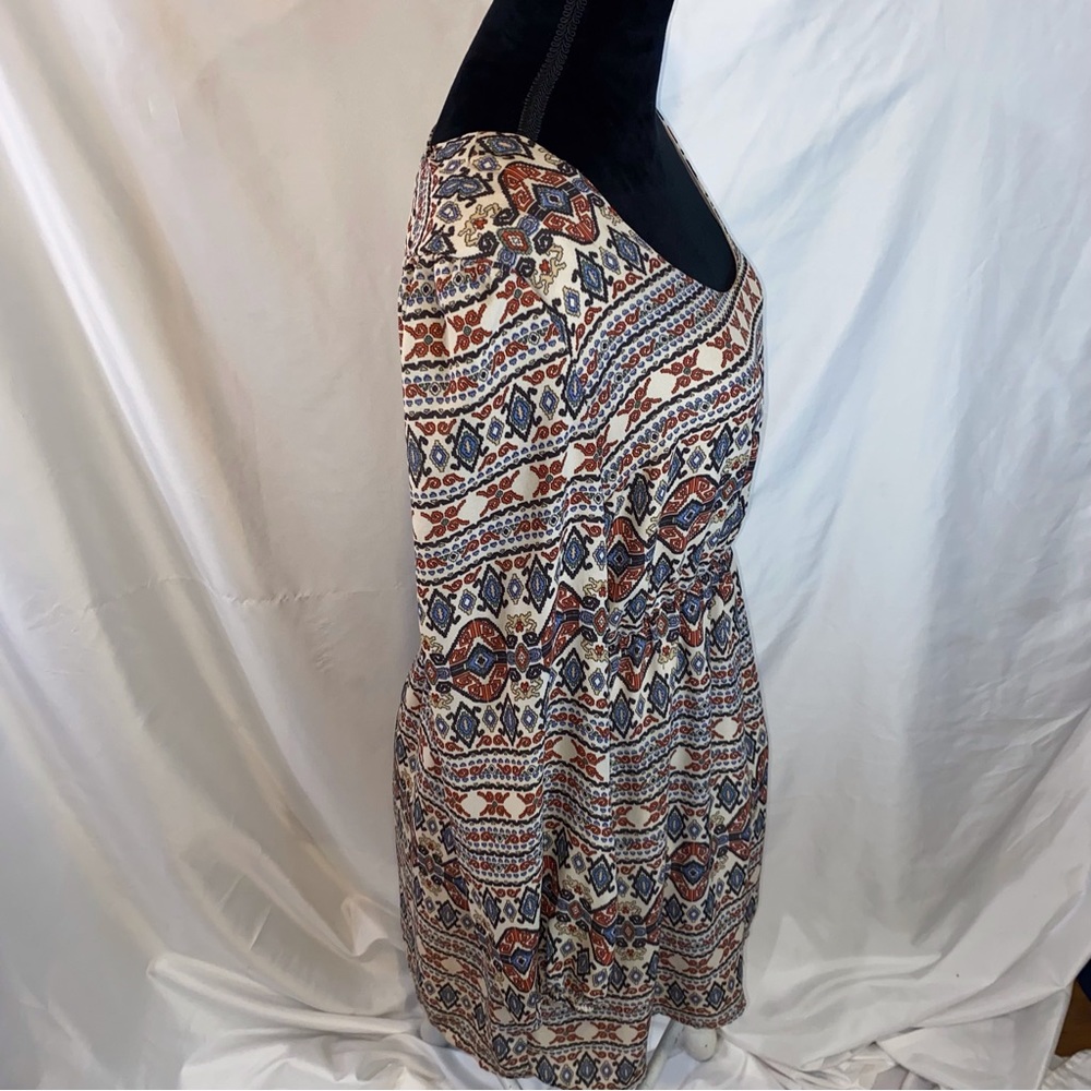 Umgee Fall Colored Aztec Print Elastic Waist Full… - image 2